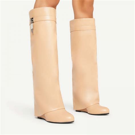 givenchy boots nieten dupe|Givenchy shark lock boot dupe.